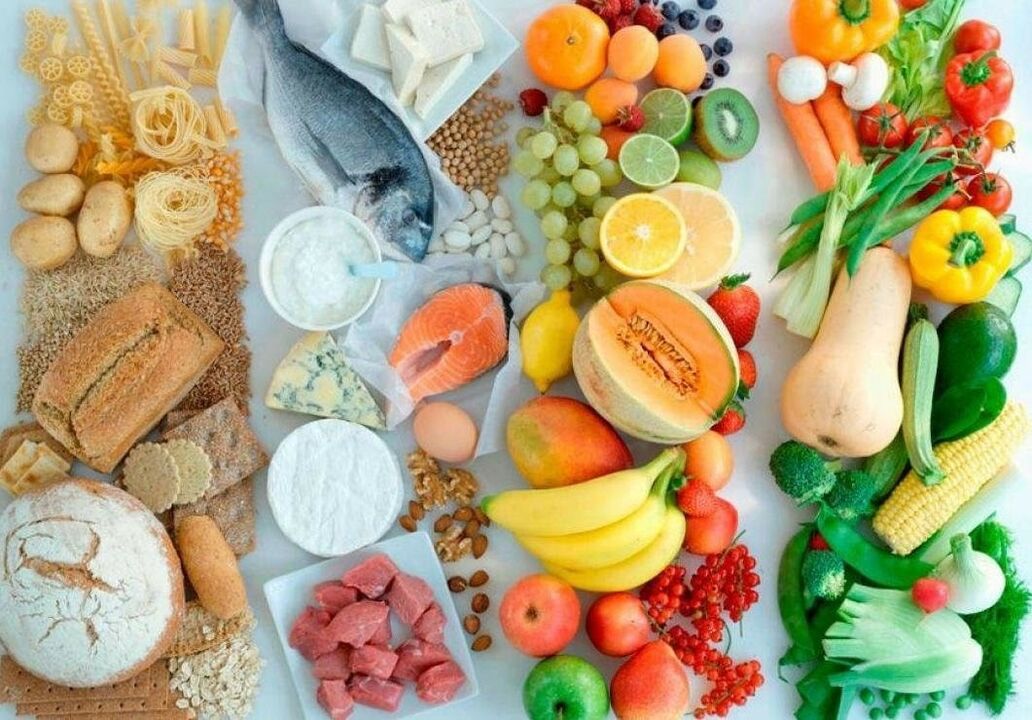 Продукты, рекомендуемые для похудания с помощью правильной диеты